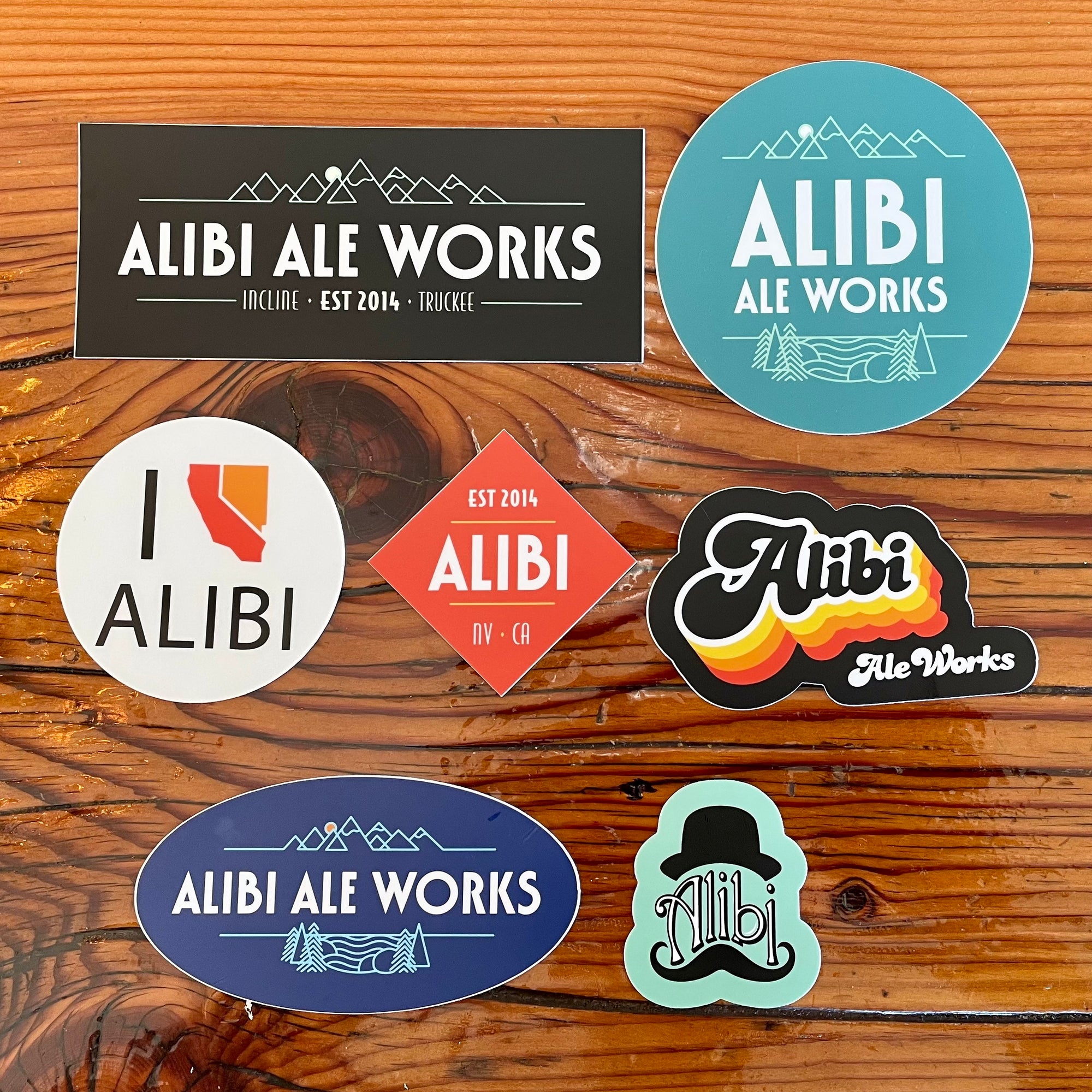 Alibi Sticker Pack